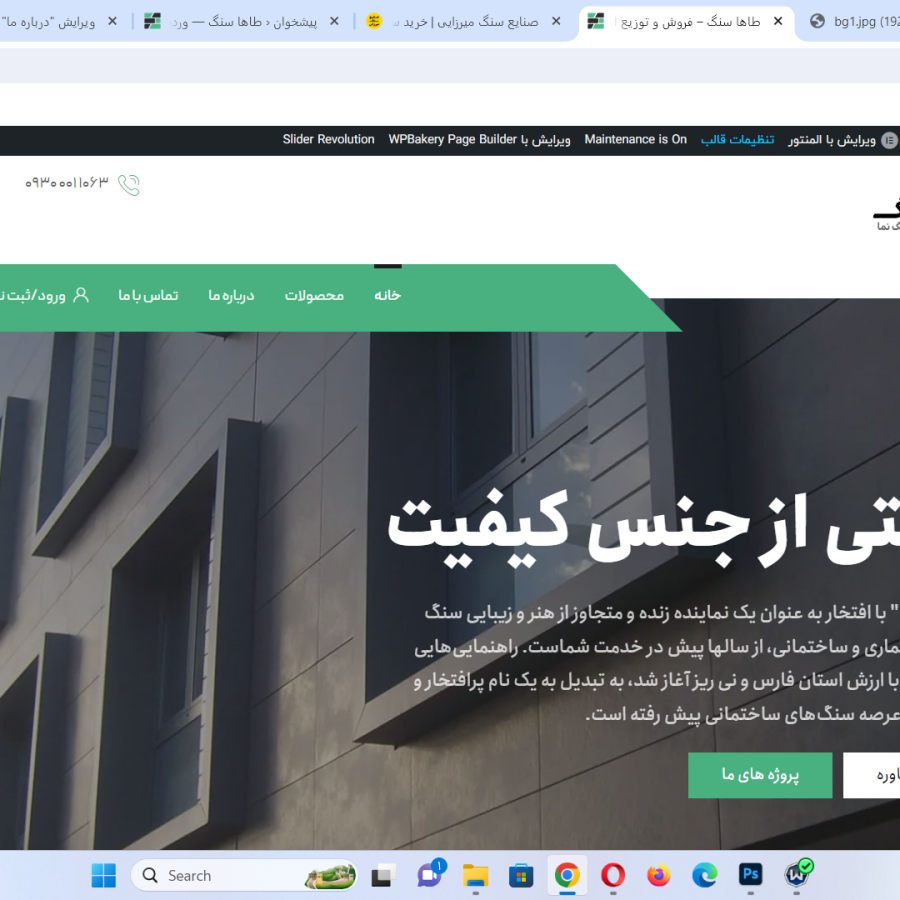 وبسایت طاها سنگ